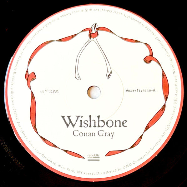 Conan Gray : Wishbone  (LP, Album, Bla)