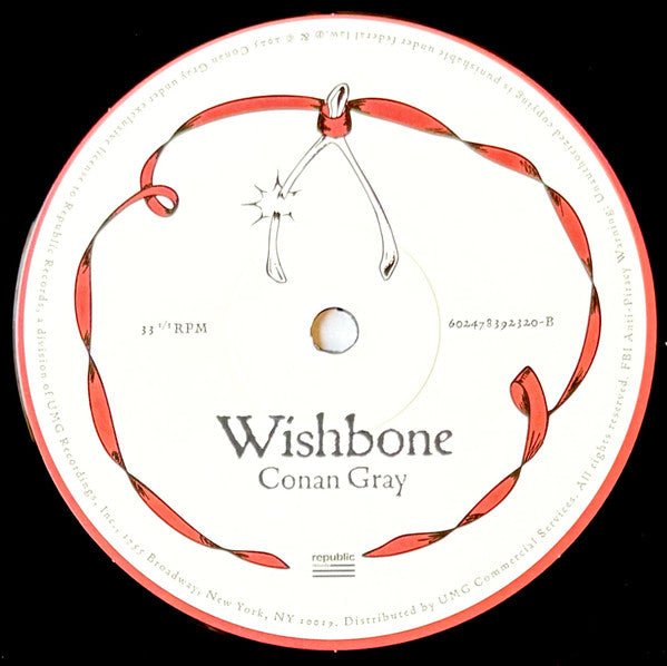 Conan Gray : Wishbone  (LP, Album, Bla)
