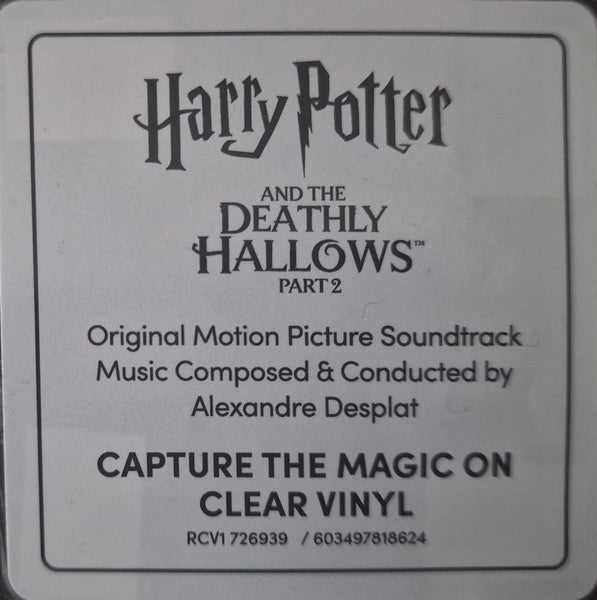 Alexandre Desplat : Harry Potter And The Deathly Hallows Part 2 (Original Motion Picture Soundtrack) (2xLP, Album, RE, Cle)