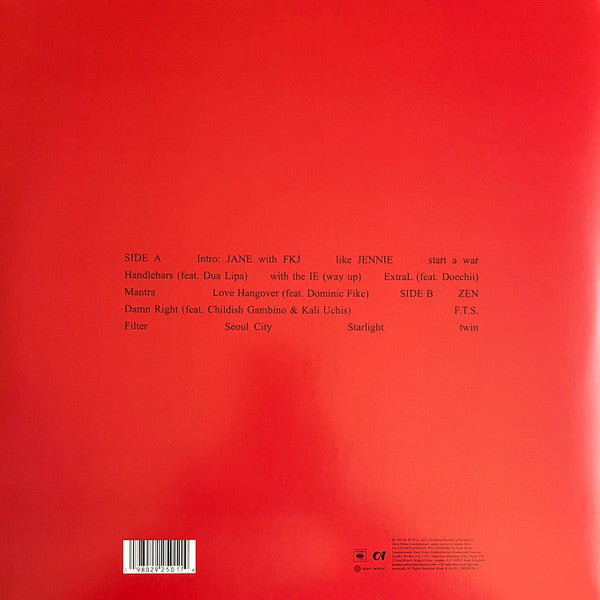Jennie (8) : Ruby (LP, Album, Red)