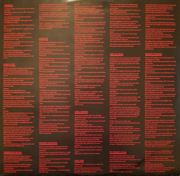 Bruce Springsteen : Nebraska (LP, Album)