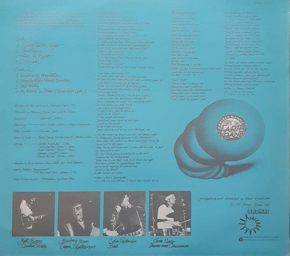 Manfred Mann's Earth Band : Nightingales & Bombers (LP, Album)
