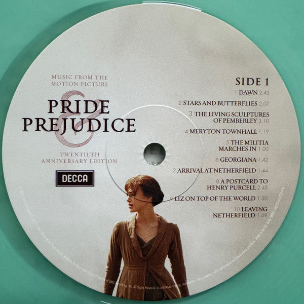 Dario Marianelli, Jean-Yves Thibaudet, English Chamber Orchestra : Pride & Prejudice (Music From The Motion Picture) (LP, Ltd, RE, Sea)
