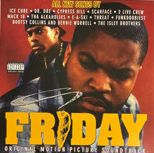 Various : Friday (Original Motion Picture Soundtrack) (2xLP, Album, Comp, RE, RM, Red)