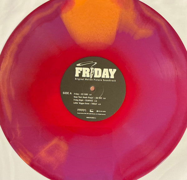 Various : Friday (Original Motion Picture Soundtrack) (2xLP, Album, Comp, RE, RM, Red)