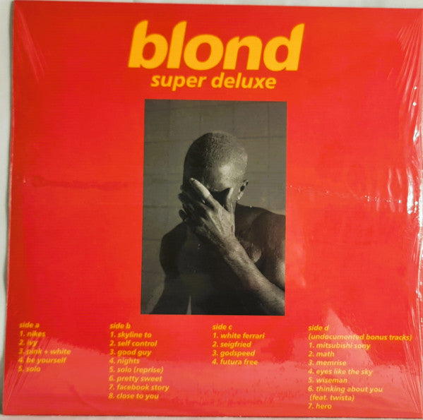 Frank Ocean : Blond (Super Deluxe Edition) (2xLP, Album, Dlx, Unofficial, Whi)