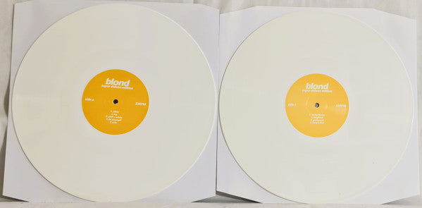 Frank Ocean : Blond (Super Deluxe Edition) (2xLP, Album, Dlx, Unofficial, Whi)