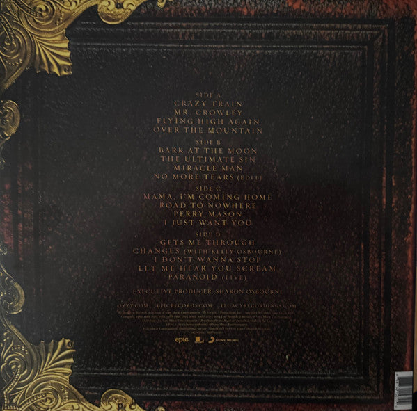 Ozzy Osbourne : Memoirs Of A Madman (2xLP, Comp, RM, RP, Gat)