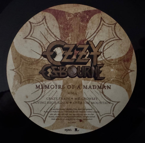 Ozzy Osbourne : Memoirs Of A Madman (2xLP, Comp, RM, RP, Gat)