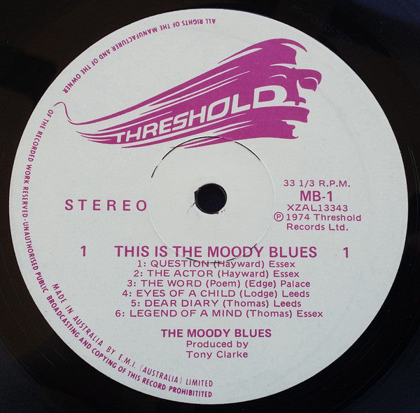 The Moody Blues : This Is The Moody Blues (2xLP, Comp, Gat)