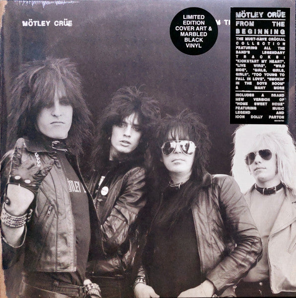 Mötley Crüe : From The Beginning (2xLP, Comp, Ltd, Cle)