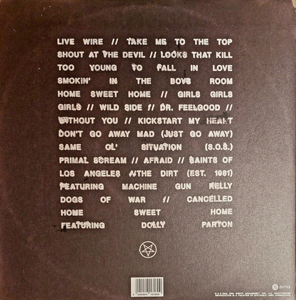 Mötley Crüe : From The Beginning (2xLP, Comp, Ltd, Cle)