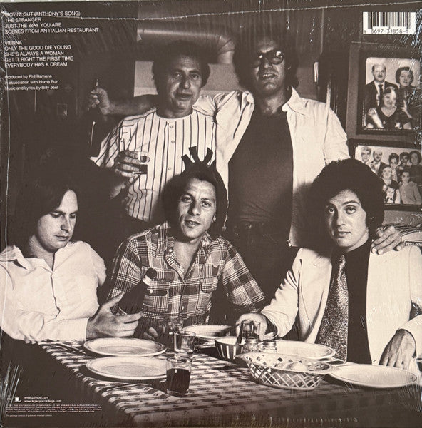 Billy Joel : The Stranger (LP, Album, RE)
