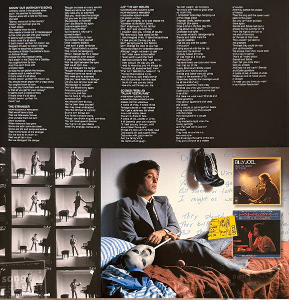 Billy Joel : The Stranger (LP, Album, RE)