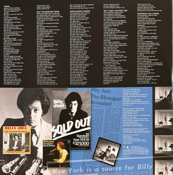 Billy Joel : The Stranger (LP, Album, RE)