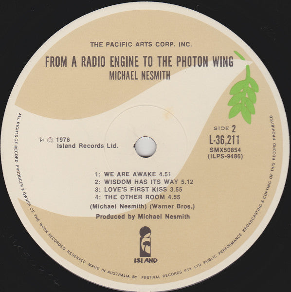 Michael Nesmith : From A Radio Engine To The Photon Wing (LP, Album)