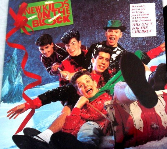 New Kids On The Block : Merry, Merry Christmas (LP, Album)
