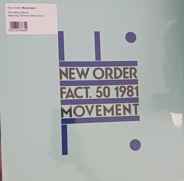 New Order : Movement (LP)