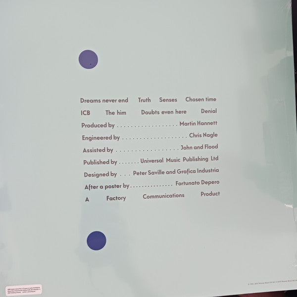 New Order : Movement (LP)