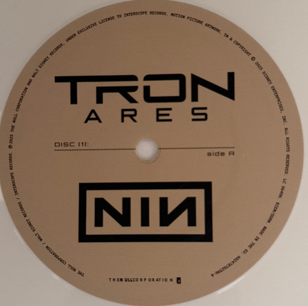 Nine Inch Nails : Tron: Ares (Original Motion Picture Soundtrack) (2xLP, Album, Ltd, Whi)