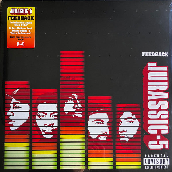 Jurassic 5 : Feedback (2xLP, Album, Gat)