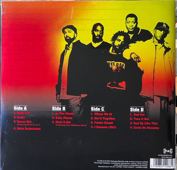 Jurassic 5 : Feedback (2xLP, Album, Gat)