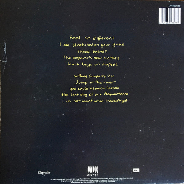 Sinéad O'Connor : I Do Not Want What I Haven't Got (LP, Album, Bla)