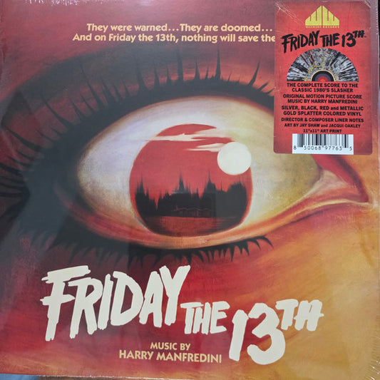 Harry Manfredini : Friday The 13th (Original Motion Picture Score) (LP, Album, RE, RP, Sil)