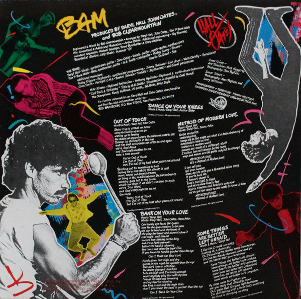 Daryl Hall & John Oates : Big Bam Boom (LP, Album, Gat)