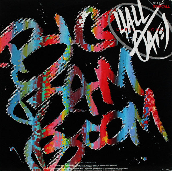 Daryl Hall & John Oates : Big Bam Boom (LP, Album, Gat)