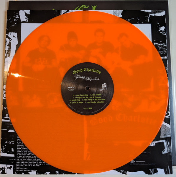 Good Charlotte : The Young And The Hopeless (LP, Album, Ltd, RE, Nuc)
