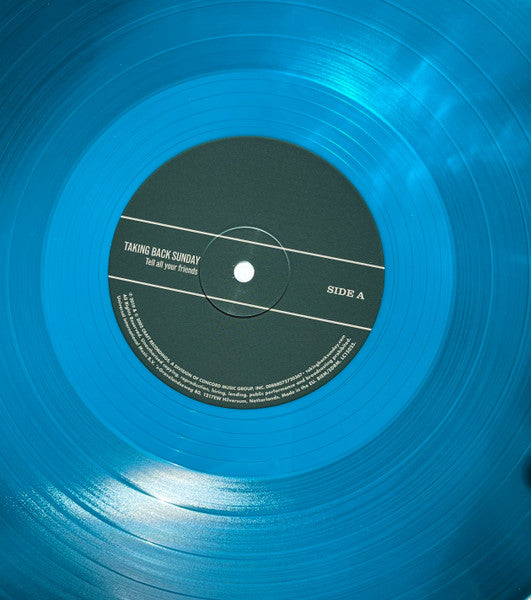 Taking Back Sunday : Tell All Your Friends (LP, Album, Ltd, RE, Sea)