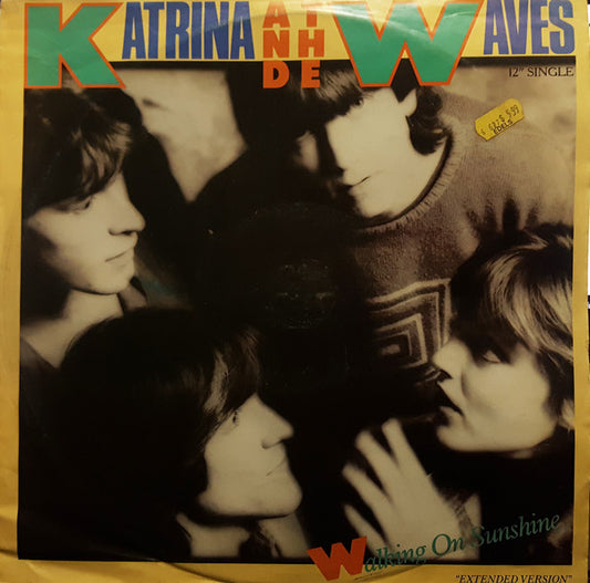 Katrina And The Waves : Walking On Sunshine (Extended Version) (12", Single)
