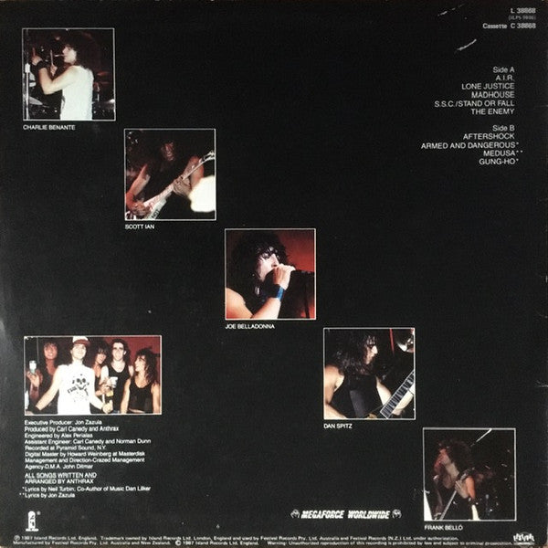 Anthrax : Spreading The Disease (LP, Album)