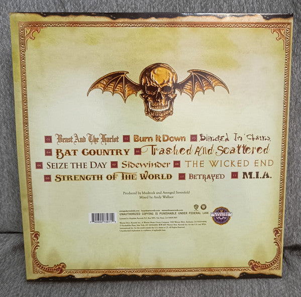 Avenged Sevenfold : City Of Evil (2xLP, Album, RE, RP, 20t)