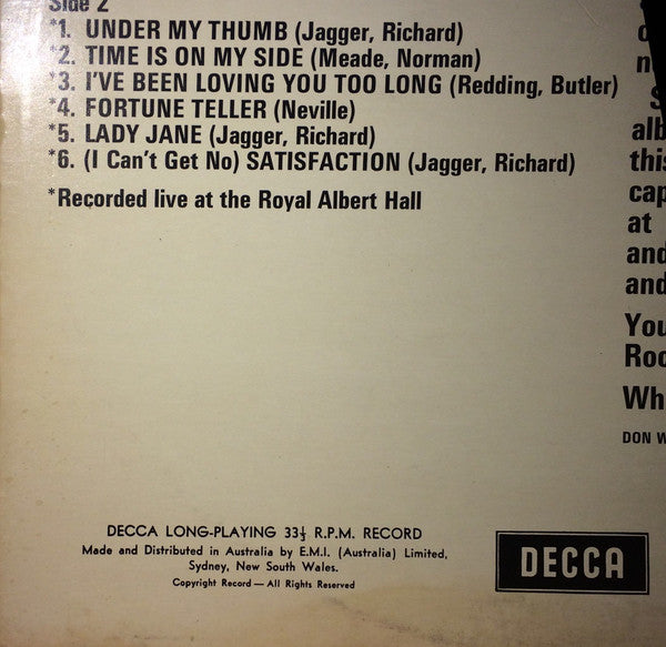 The Rolling Stones : Gimme Shelter (LP, Comp, Roy)