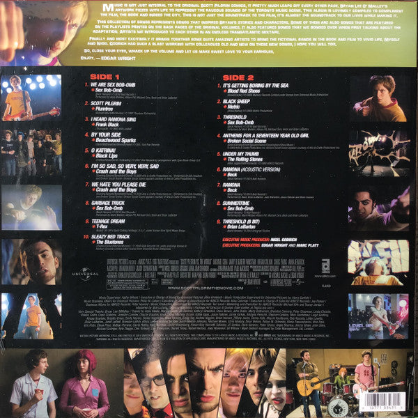 Various : Scott Pilgrim Vs. The World (Original Motion Picture Soundtrack) (LP, Comp, RE, Red)