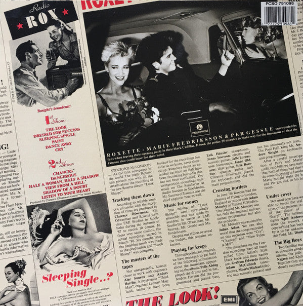 Roxette : Look Sharp! (LP, Album)