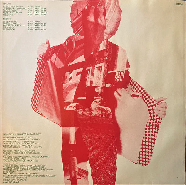 Leo Sayer : Living In A Fantasy (LP, Album)