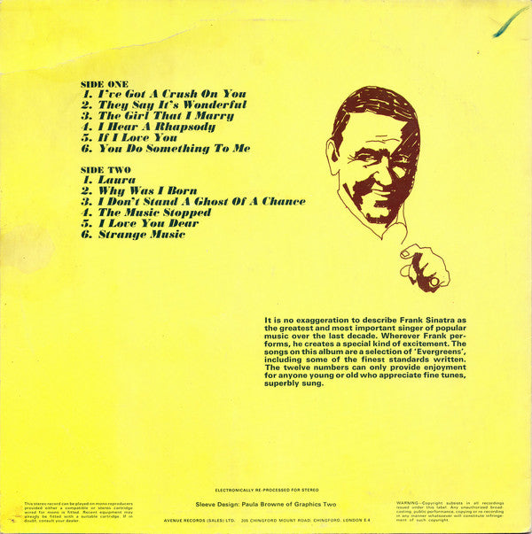 Frank Sinatra : Sings Evergreens Vol.4 (LP, Comp)