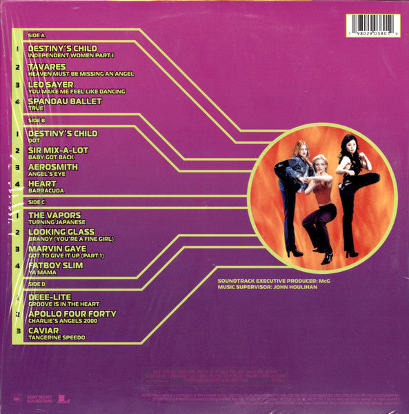 Various : Charlie’s Angels (Music From The Motion Picture) (2xLP, Comp, RE)