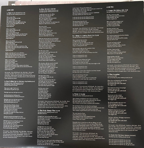 Paul Kelly (2) : Seventy (LP, Album, Ltd, Blu)