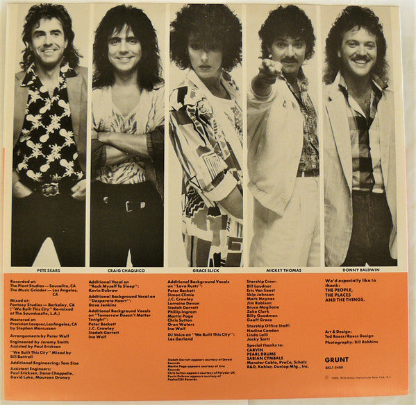 Starship (2) : Knee Deep In The Hoopla (LP, Album)