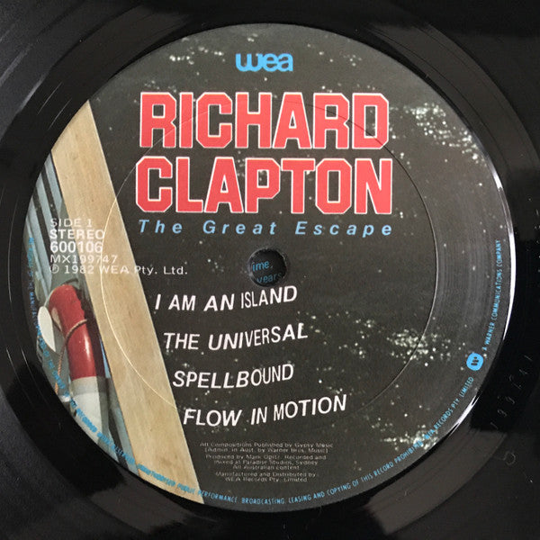 Richard Clapton : The Great Escape (LP, Album)