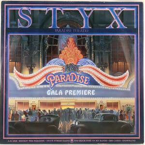 Styx : Paradise Theatre (LP, Album, Etch, Gat)