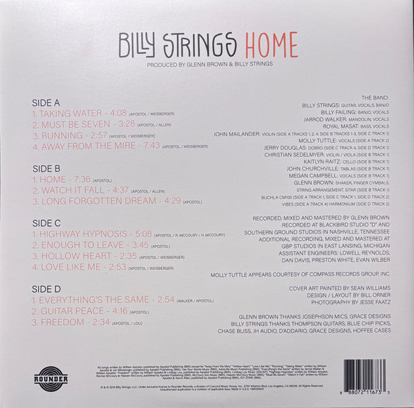 Billy Strings : Home (2xLP, Album, RE)