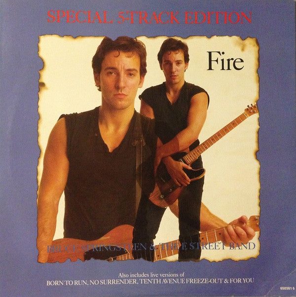 Bruce Springsteen & The E-Street Band : Fire (12", Maxi)