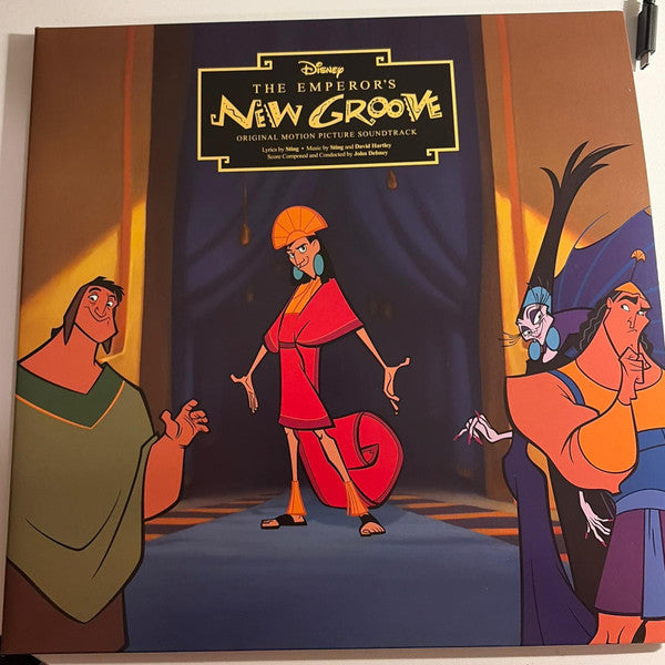 David Hartley, John Debney, Sting : The Emperor's New Groove (Original Motion Picture Soundtrack) (2xLP, Album, Ltd, RE, Gol)