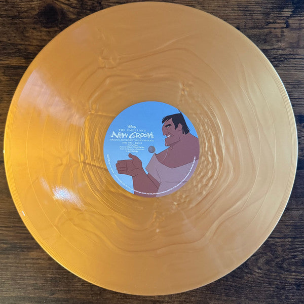 David Hartley, John Debney, Sting : The Emperor's New Groove (Original Motion Picture Soundtrack) (2xLP, Album, Ltd, RE, Gol)