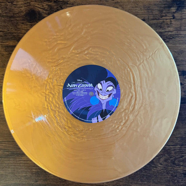 David Hartley, John Debney, Sting : The Emperor's New Groove (Original Motion Picture Soundtrack) (2xLP, Album, Ltd, RE, Gol)